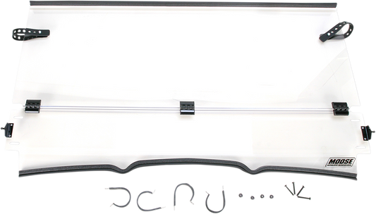 Moose Offroad 2317-0185 Full Folding Polycarbonate Windshield Kawasaki KRF750 Teryx FI 4x4 Moto House MX