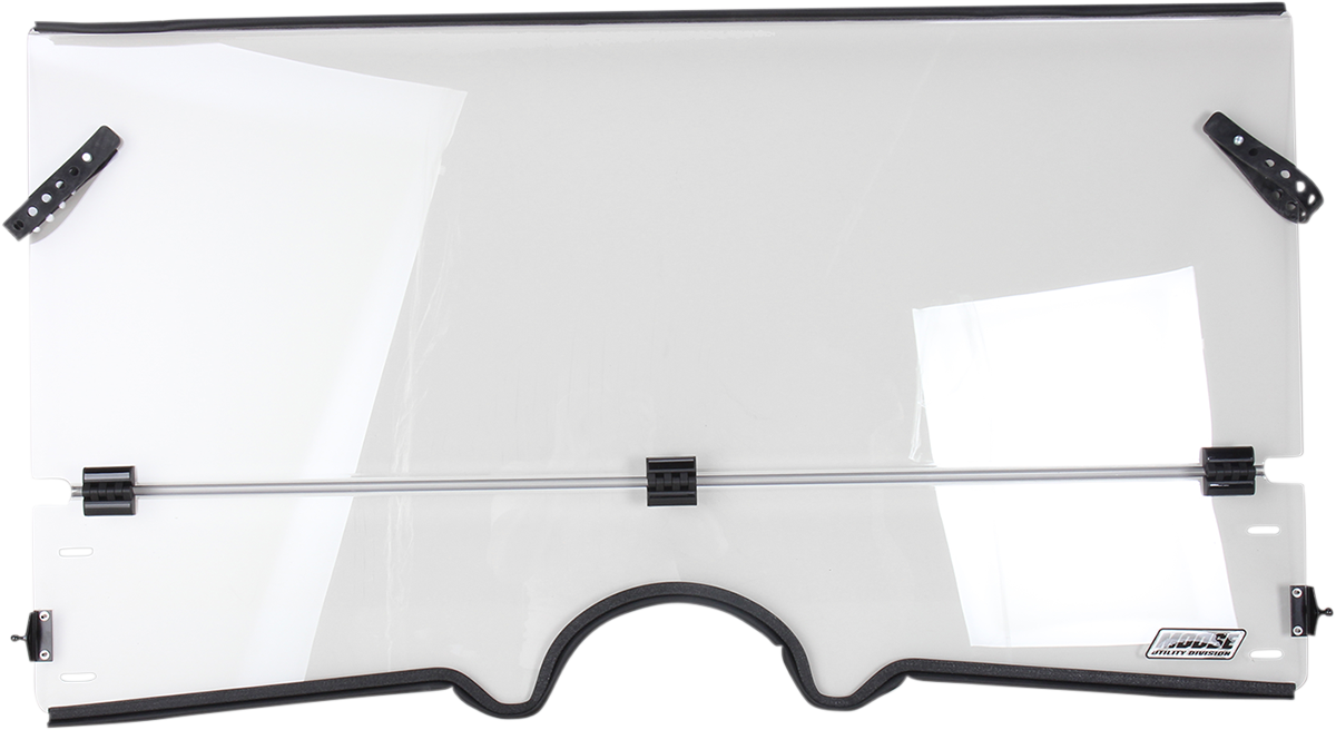 MOOSE OFFROAD LEMA100-0017 Full Folding Windshield for Rhino 2020-2024 Utility Vehicle