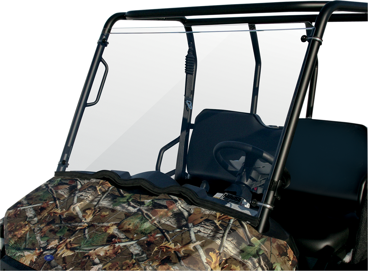 MOOSE OFFROAD V000031-12200M Clear Full Polycarbonate UTV Windshield for Polaris Ranger 500 570 800 EFI EV Mid-Size - Moto-House MX