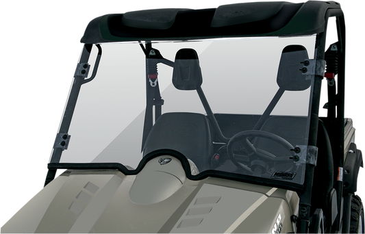 MOOSE OFFROAD V000034-12200M Clear Full Polycarbonate UTV Windshield for Yamaha Rhino 450 660 700 FI 4x4 - Moto-House MX