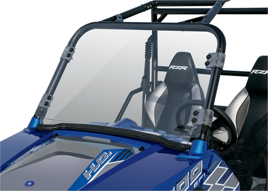 MOOSE OFFROAD V000028-12200M Clear Full Polycarbonate UTV Windshield for Polaris RZR 800 570 XP 900 EFI 4x4 Trail - Moto-House MX