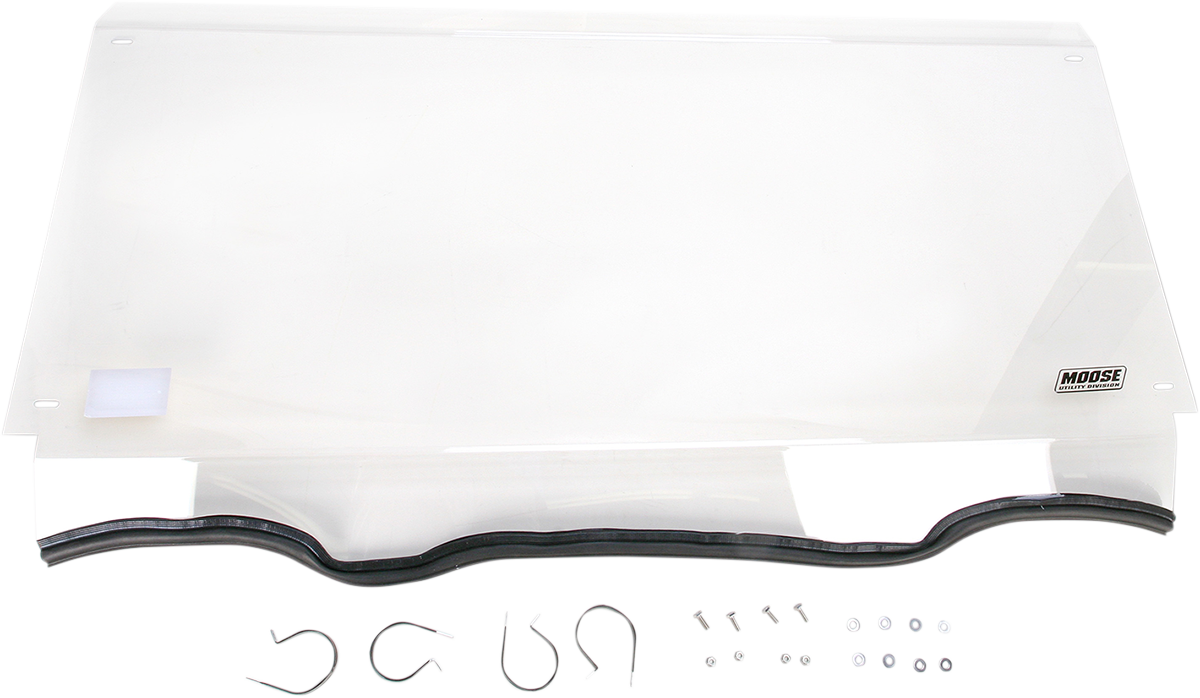 MOOSE OFFROAD V000038-12200M Clear Full Polycarbonate UTV Windshield for 2014-2022 Yamaha Viking 700 EPS 4x4 - Moto-House MX