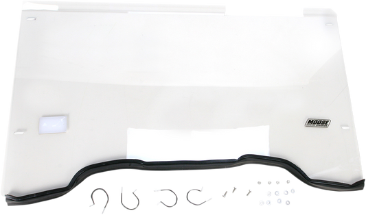 MOOSE OFFROAD V000045-12200M Clear Full Polycarbonate UTV Windshield for 2014-2024 Honda Pioneer 700 SXS700M2 - Moto-House MX
