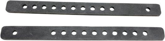MOOSE OFFROAD 2317-0258 Black UTV Windshield Mounting Hardware Replacement Straps 2-Pack for Honda Talon and Can-Am Commander - Moto-House MX