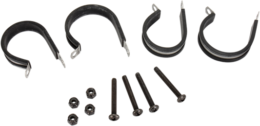 MOOSE OFFROAD 2317-0259 UTV Windshield Mounting Kit for Can-Am Commander and Defender models, black finish hardware - Moto-House MX