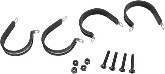MOOSE OFFROAD 2317-0260 UTV Windshield Mounting Kit for various UTV models, black finish hardware - Moto-House MX