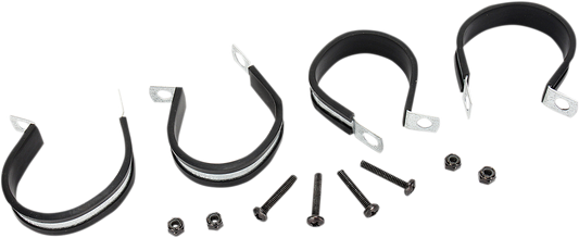 MOOSE OFFROAD 2317-0261 UTV Windshield Mounting Kit for Polaris Ranger models, black finish hardware - Moto-House MX