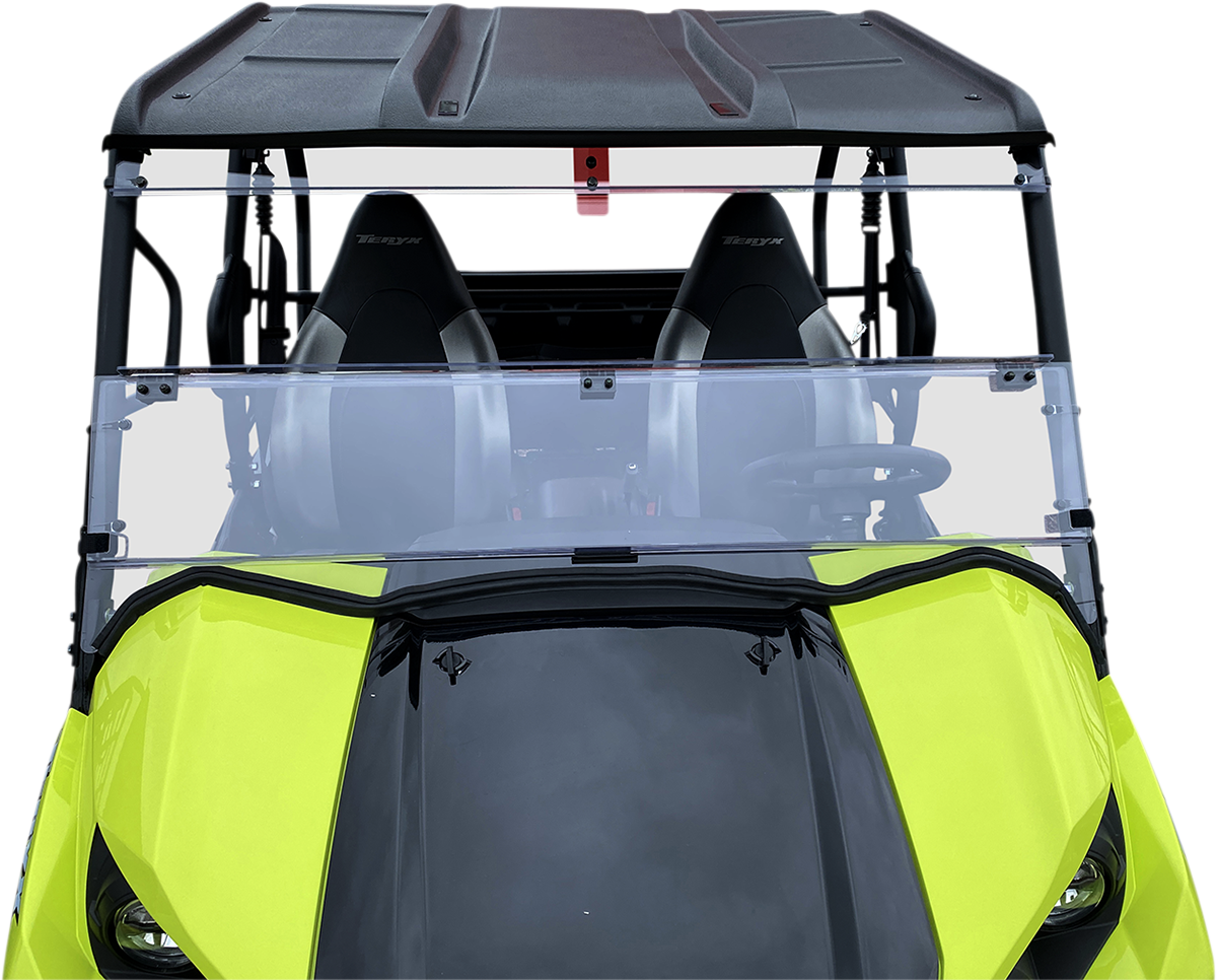 Moose Offroad 2317-0469 Deluxe Full Folding Polycarbonate Windshield Kawasaki Teryx KRF800 KRT800 KRX 1000 Moto House MX