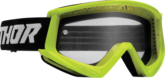 Thor 2601-3050 Youth Combat Goggle Racer Flo Acid Black