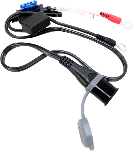 Moose Offroad 3807-0259 Permanent Battery Lead with Molded Eyelet Rings and Weatherproof Sealing Cap - Moto-House MX