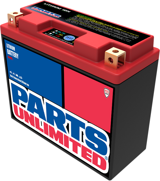 Parts Unlimited 2113-0685 Lithium LiFePO4 Battery for Ducati Monster Hypermotard Triumph Tiger - Moto-House MX