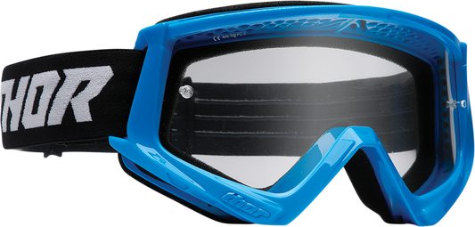 Thor 2601-2703 2020s Racer Blue Black Clear Goggle