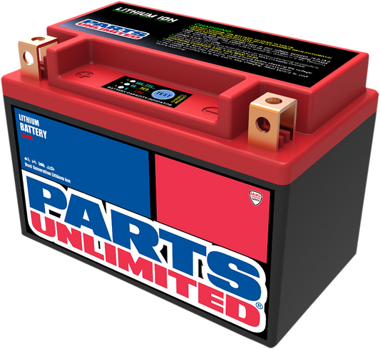 Parts Unlimited HJTX14H-FP Lithium LiFePO4 UTV Battery 280 CCA Left Post Positive - Moto-House MX