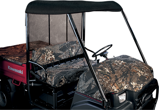 MOOSE OFFROAD KMRC-11 Black Vinyl Roof Cap for Kawasaki Mule 4000 and 3000 UTVs - Moto-House MX
