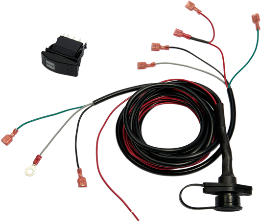 MOOSE OFFROAD Dash Rocker Switch 99902 for Moose Winches Up to 4,000 lb