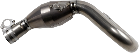 FMF Megabomb Head Pipe - Titanium - Gas Gas/Husqvarna/KTM 045625