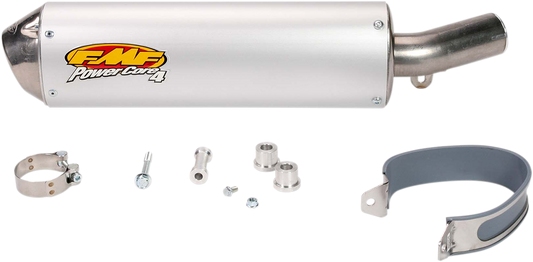 FMF 041025 Powercore 4 Slip-On Performance Muffler for 1999-2013 Honda TRX400EX and TRX400X ATVs, anodized champagne finish - Moto-House MX
