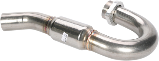 FMF 044033 PowerBomb Header Pipe for 2004-2015 Yamaha YFZ450, YZ450F, and WR450F off-road machines, high-grade stainless steel - Moto-House MX