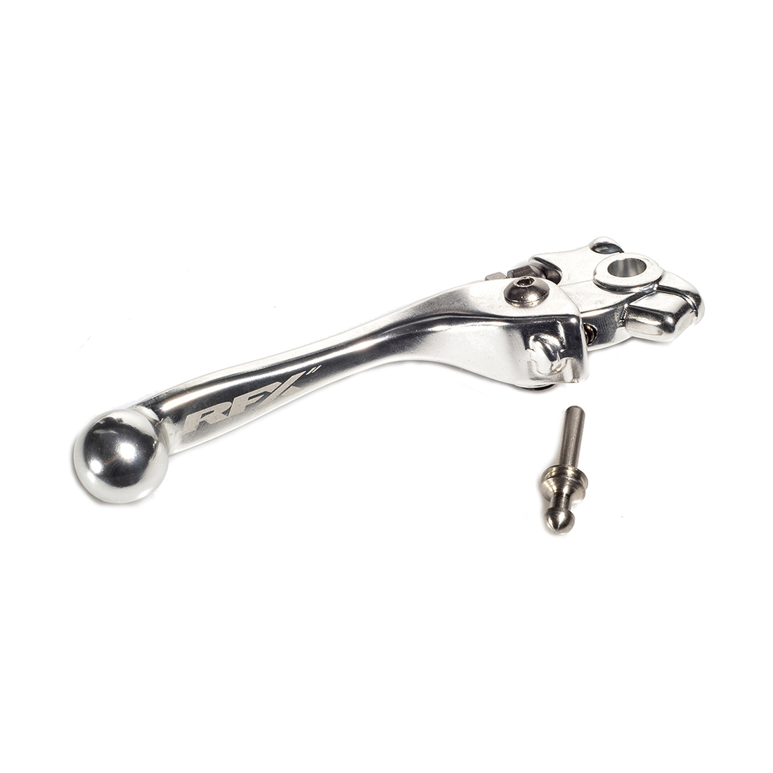 RFX P/N FXBL 20500 55SV 2021-2025 Kawasaki KX250F/KX450F Race Front Brake Lever Silver