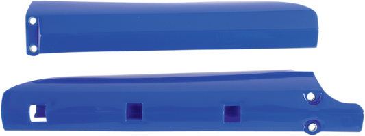 UFO YA03886-089 Blue Front Fork Tube Protectors for 2002-2018 Yamaha YZ85 - Moto-House MX