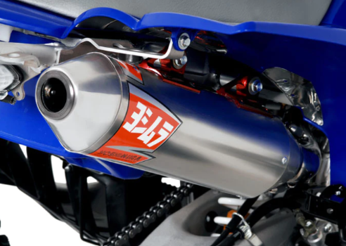 Yoshimura RS-2 Stainless Full Exhaust, W/Aluminum Muffler - 2375513 - 2004-2009 Yamaha YFZ450 | Moto-House MX