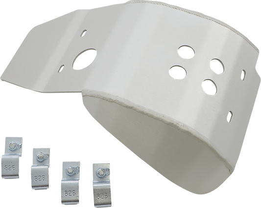 Moose Offroad 0506-1835 Aluminum Skid Plate Honda CRF450R Silver - Moto-House MX