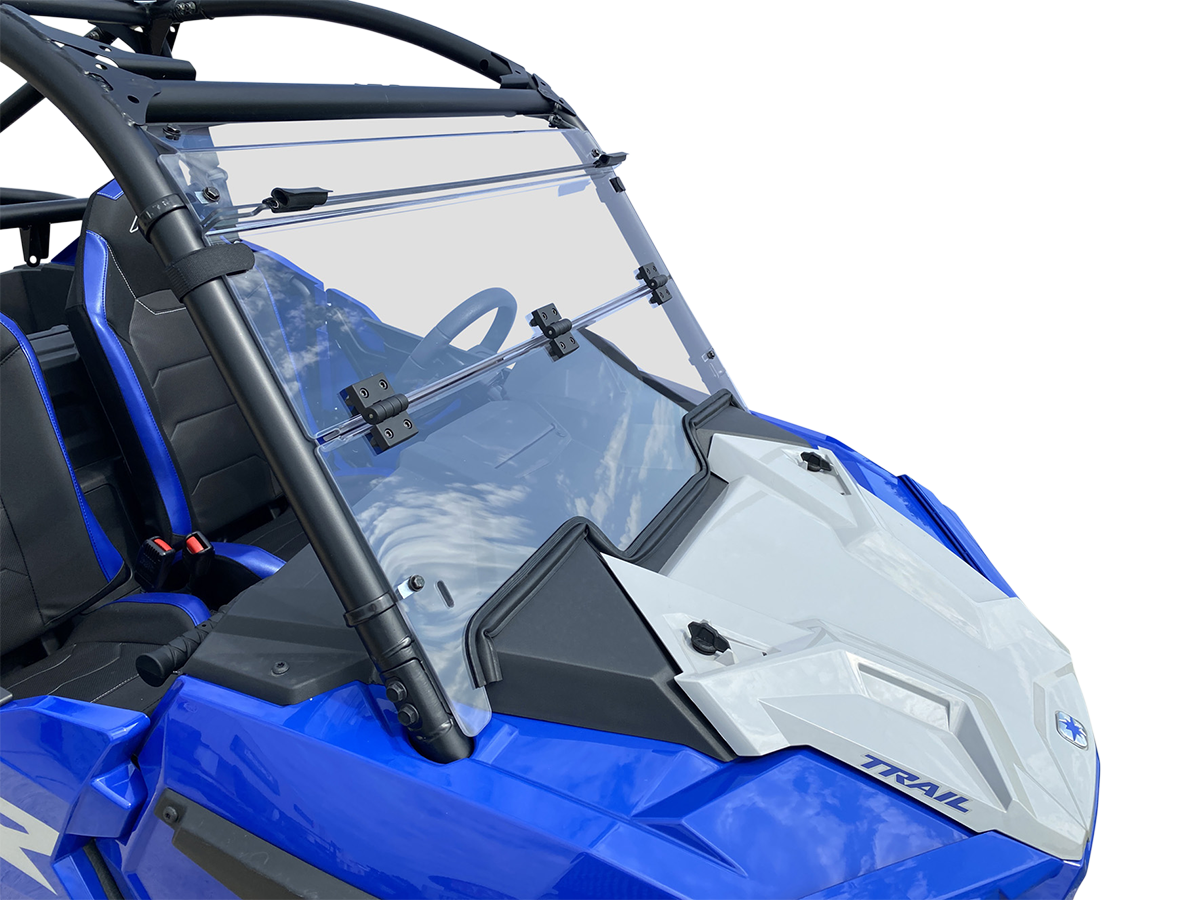 Moose Offroad V000291-12200M Full Folding Windshield Deluxe for RZR Trail 900 1000