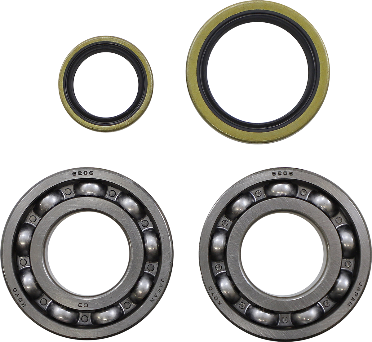 Moose Offroad 24-1129 Crankshaft Bearing Kit for 2009-2023 Beta EVO 250 300 4T 4-Stroke - Moto-House MX