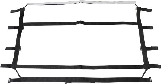 MOOSE OFFROAD 0521-1932 Rear Dust Panel Windscreen with Clear Window for Yamaha Wolverine X2 1000 and 850 XT-R - Moto-House MX