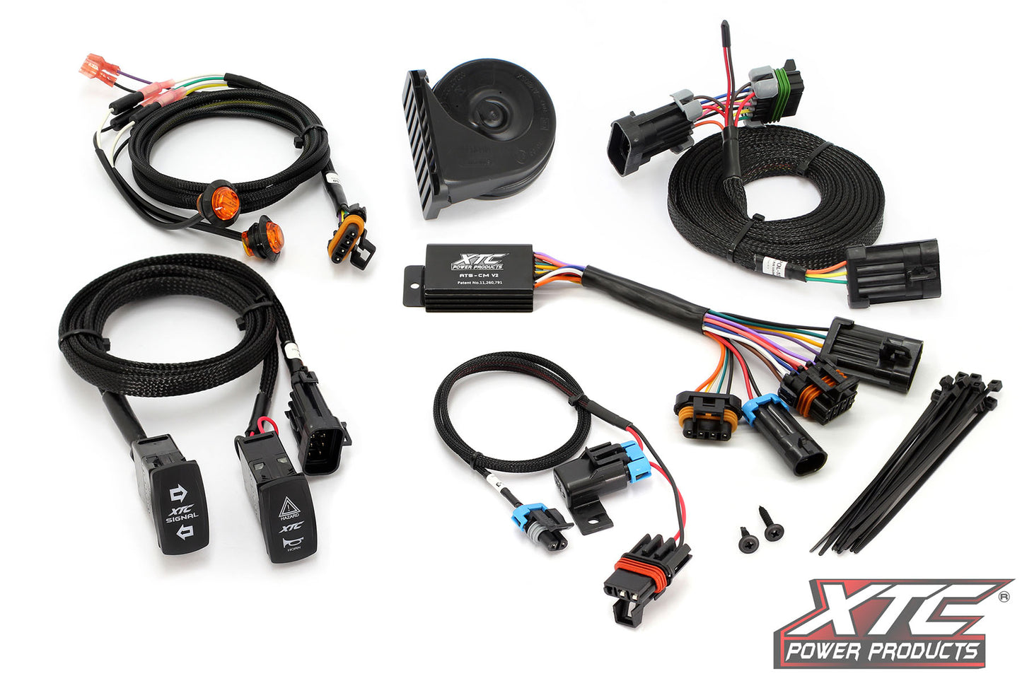 XTC Power Products ATS-POL-M10-DRL 2020s UTV Turn Signal Kit with Sequential Lights