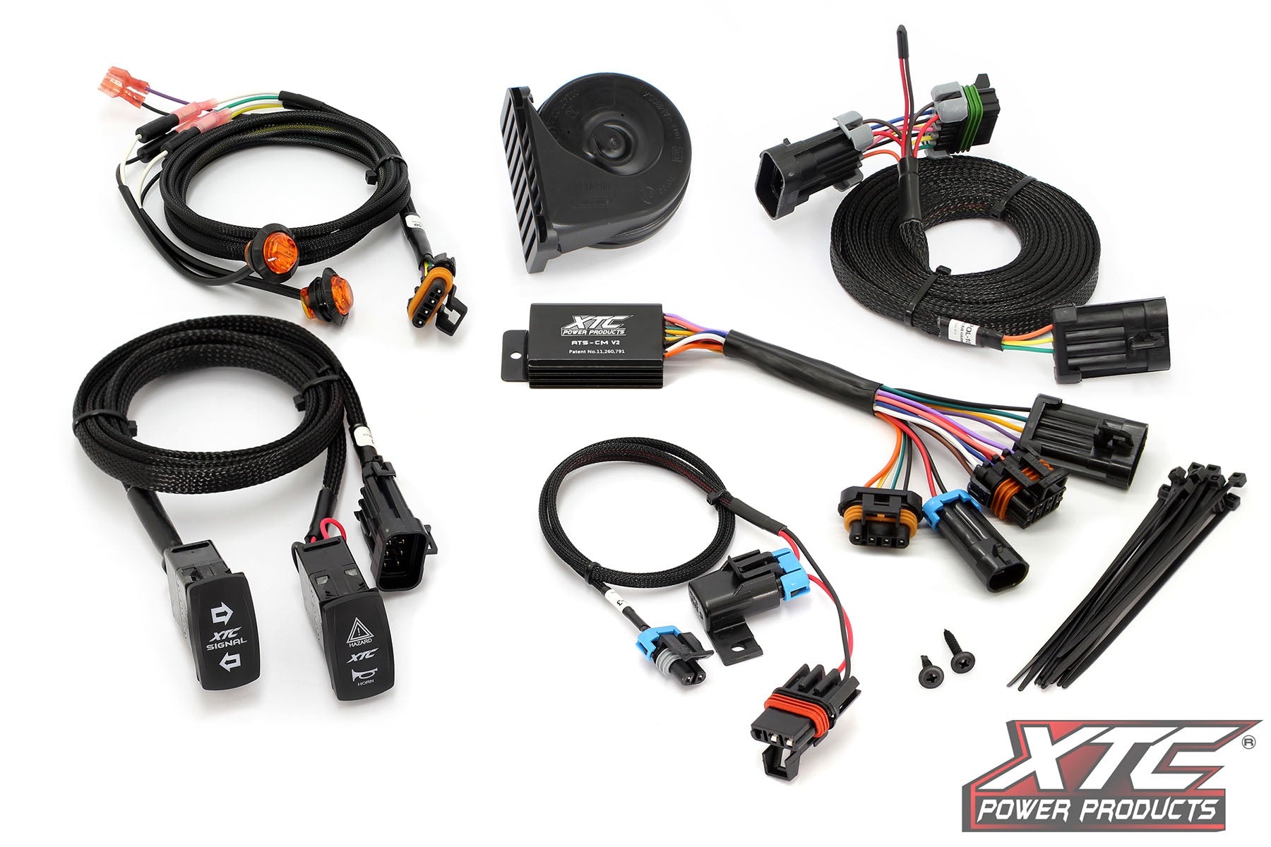 XTC Power Products ATS-POL-M10-DRL 2020s UTV Turn Signal Kit with Sequential Lights