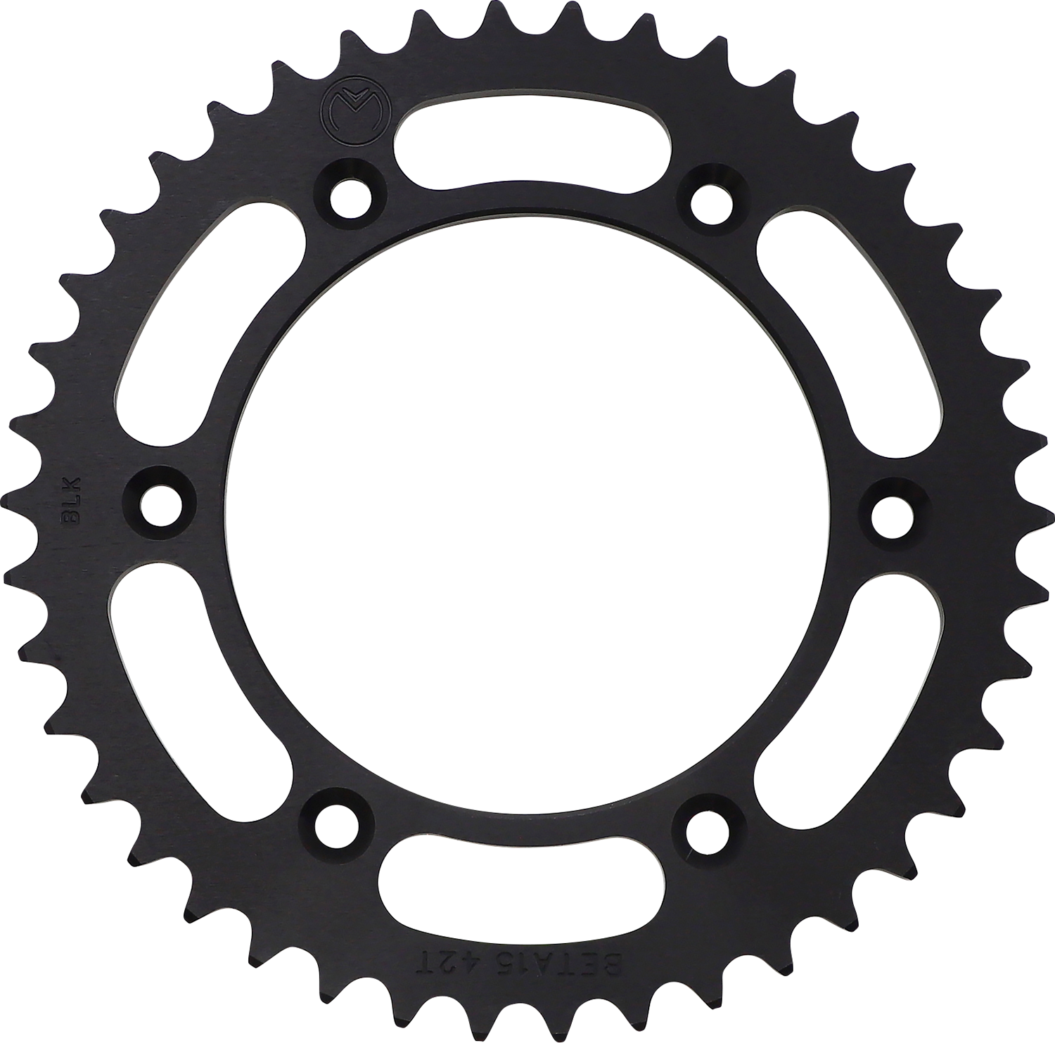 Moose Offroad 1211-1847 42 Tooth Black Aluminum Rear Sprocket for 2013 2014 2015 2016 2017 2018 2019 2020 2021 2022 2023 2024 2025 Beta Fitment - Moto-House MX