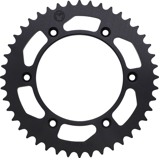 Moose Offroad 1211-1849 44 Tooth Black Aluminum Rear Sprocket for 2013 2014 2015 2016 2017 2018 2019 2020 2021 2022 2023 2024 2025 Beta Fitment - Moto-House MX