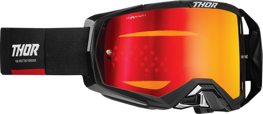THOR 2601-2794 Activate Goggle Black/Red Iridium Mirror Lens