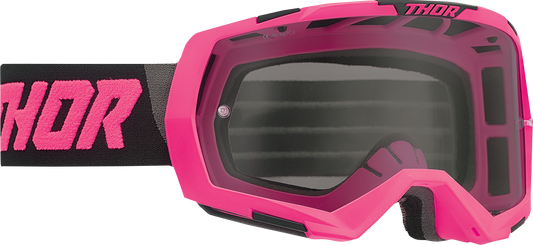 Thor 2601-2803 Regiment Goggle Flo Pink Black 2010s Smoke Lens