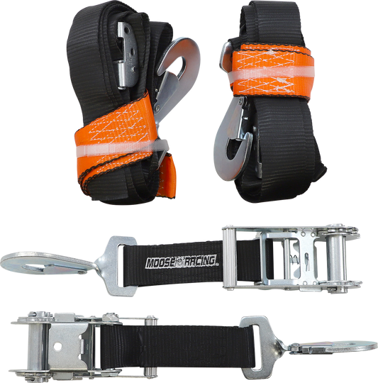 Moose Offroad 3920-0494 Wheel Net Tie Downs for UTVs up to 35-Inch Tires and 10,000 lb Rating