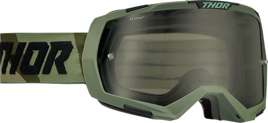 THOR 2601-2966 2020s Regiment Goggle Camo/Black Smoke Lens