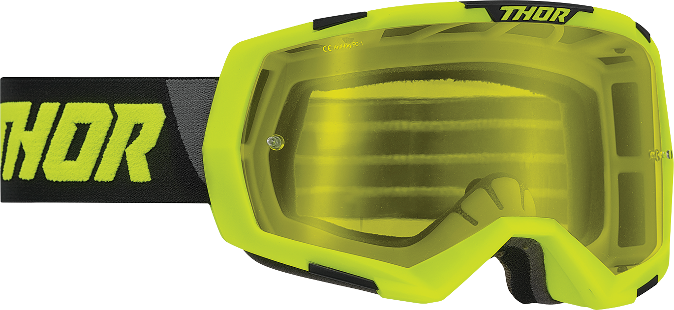 Thor MPN 2601-2798 2020s Regiment Goggle Acid Black Yellow Lens