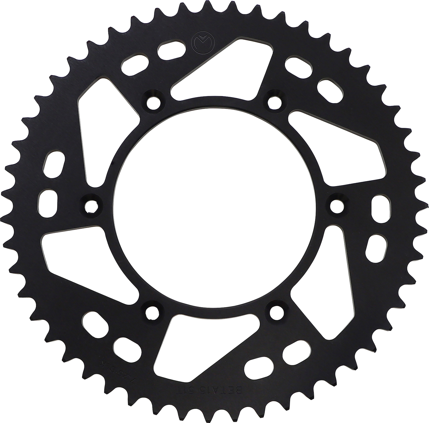 Moose Offroad 1211-BET-51-10 Rear Sprocket Aluminum 51 Tooth Black for ATVs & Dirt Bikes