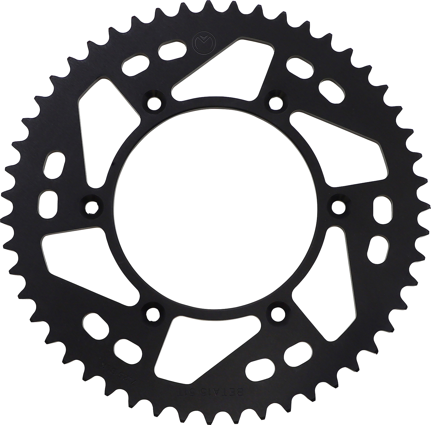 Moose Offroad 1211-BET-51-10 Rear Sprocket Aluminum 51 Tooth Black for ATVs & Dirt Bikes