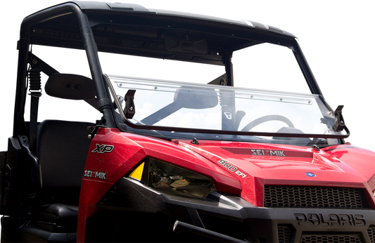 Seizmik 50-24001KIT Versa-Fold Polycarbonate Folding Windshield Polaris Ranger Moto House MX