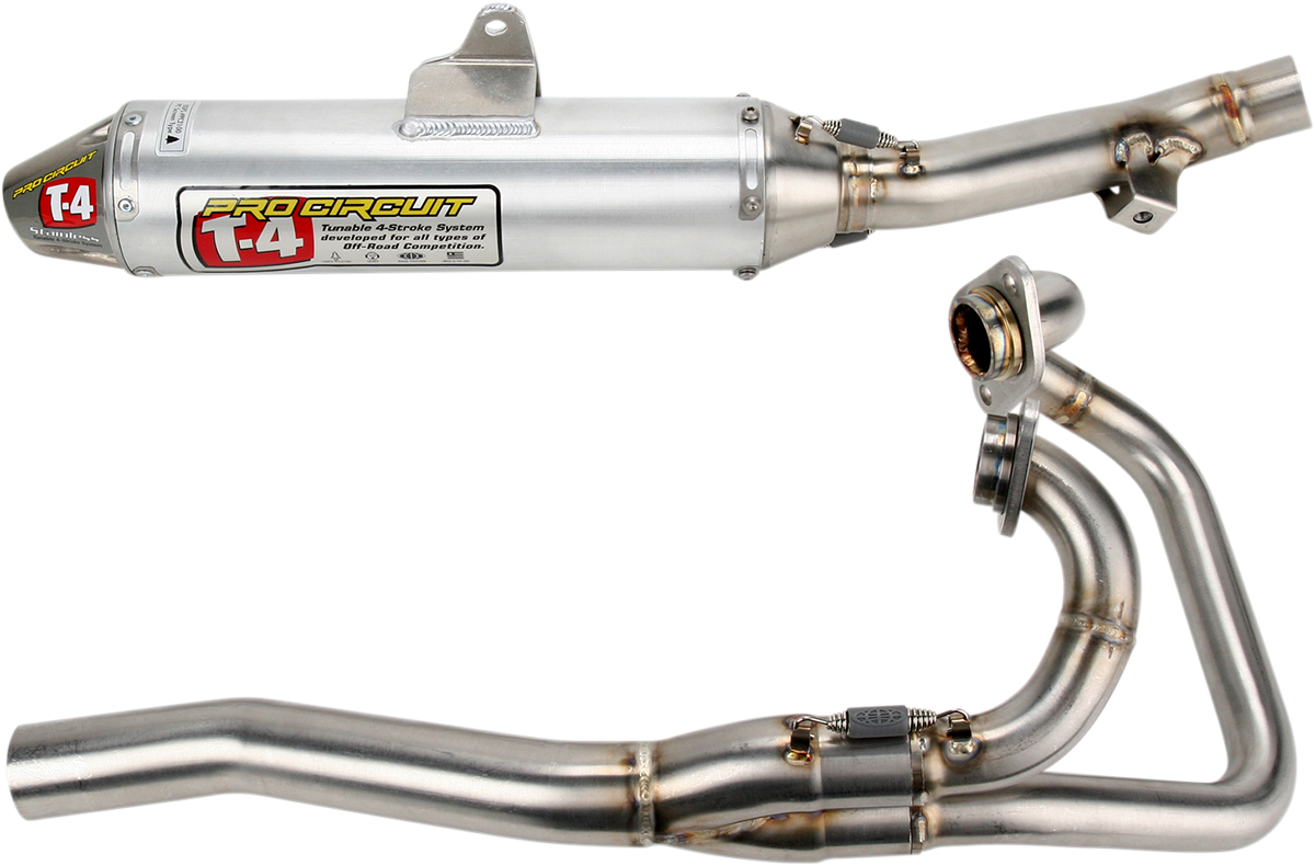 PRO CIRCUIT 4H04650 T-4 Exhaust System 2000-2023 Honda CRF250R & CRF450R