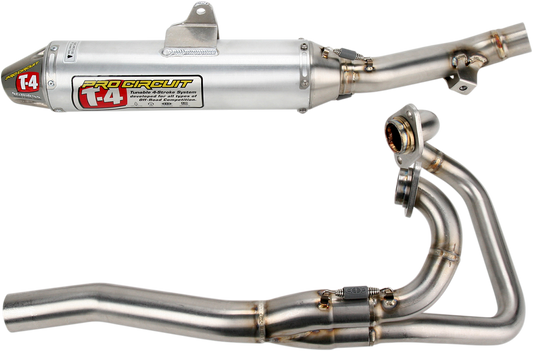 PRO CIRCUIT 4H04650 T-4 Exhaust System 2000-2023 Honda CRF250R & CRF450R