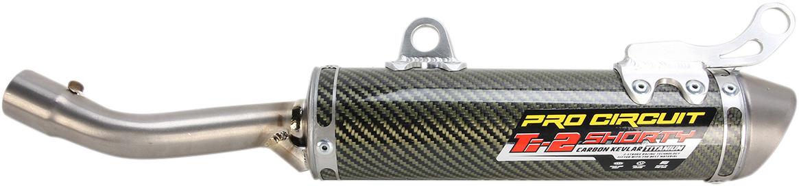 PRO CIRCUIT Ti-2 Silencer 1111425K - Lightweight Race-Grade Exhaust for MX