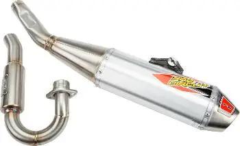 Pro Circuit T-6 Stainless Steel Exhaust System - 0322445F - 2024 Kawasaki KX450