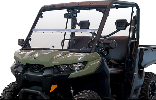 Seizmik 50-25037KIT Versa-Fold Polycarbonate Folding Windshield Can-Am Defender Moto House MX