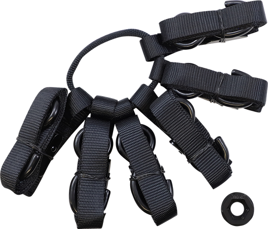 MOOSE OFFROAD O10-6745 Cargo Straps for UTVs 2010-2023 Vehicle