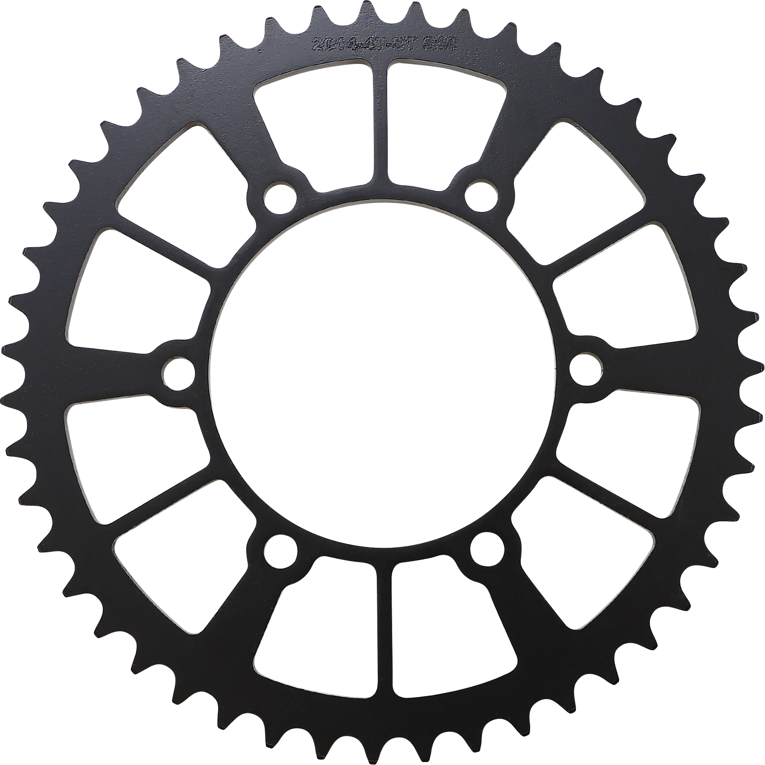 MOOSE OFFROAD 1210-2126 Bright Zinc Plated 47 Tooth C45 Carbon Steel Rear Drive Sprocket with Lightening Holes for 525 Chain on Triumph Tiger 800 XC XCx XR XRx XRT - Moto-House MX