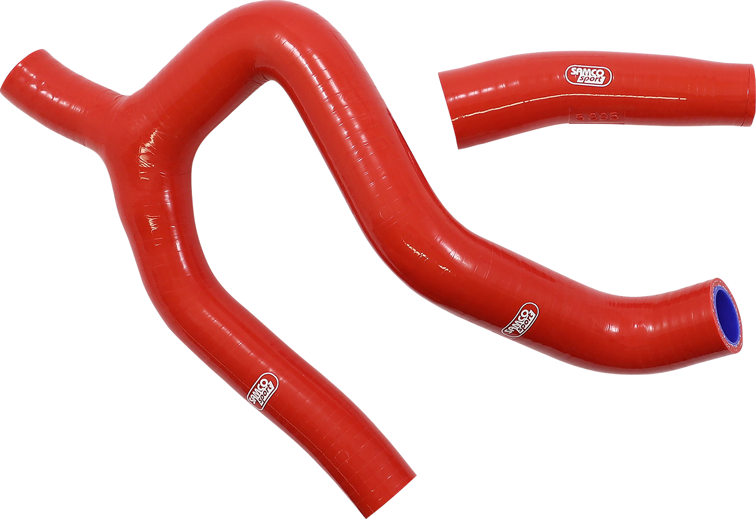 MOOSE OFFROAD KTM-106-RD Red Silicone Race Fit Radiator Hose Kit for KTM 250 SX-F and Husqvarna FC 250 - Moto-House MX