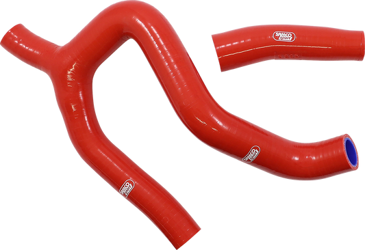 MOOSE OFFROAD KTM-106-RD Red Silicone Race Fit Radiator Hose Kit for KTM 250 SX-F and Husqvarna FC 250 - Moto-House MX